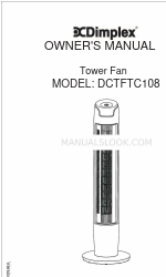 Dimplex DCTFTC108 Manual del usuario