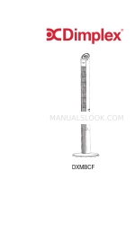 Dimplex DXMBCF 빠른 시작 매뉴얼