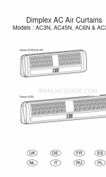 Dimplex AC6N Kurulum ve Kullanım Talimatları Kılavuzu