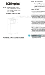 Dimplex GDC-AC12RCW Manual de instrucciones