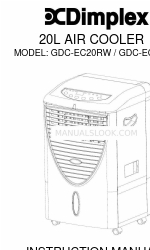 Dimplex GDC-EC20RS Manual de instrucciones