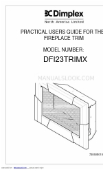 Dimplex DFI23TRIMX Panduan Pengguna Praktis