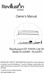 Dimplex RLG25BR 소유자 매뉴얼