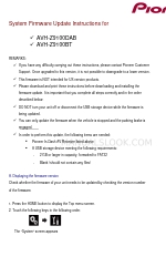 Pioneer AVH-Z9100DAB Instructies