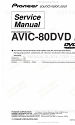 Pioneer AVIC-80DVD Panduan Servis