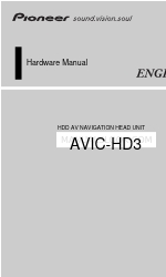 Pioneer AVIC-HD3 Hardware-Handbuch