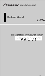 Pioneer AVIC-Z1 Hardware-Handbuch