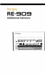 Din Sync RE-909 Дополнительные инструкции