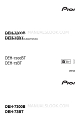 Pioneer CD RDS DEH-73BT Gebruikershandleiding