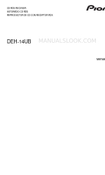 Pioneer DEH-14UB Owner's Manual