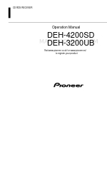 Pioneer DEH-3200UB Instrukcja obsługi