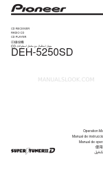 Pioneer DEH-5250SD Operation Manual