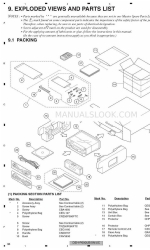 Pioneer DEH-P600UB/XN/UC Розгорнуте зображення та список деталей