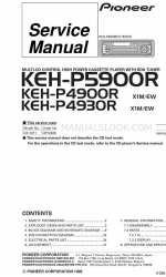 Pioneer KEH-P4900R Manual de servicio