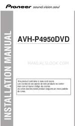 Pioneer Super Tuner III D AVH-P4950DVD Manuale di installazione