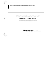 Pioneer Super Tuner III D DEH-P4800MP Operation Manual