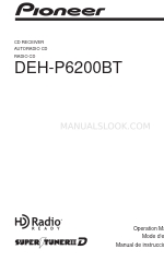 Pioneer Super Tuner IIID DEH-P6200BT Operation Manual