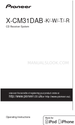 Pioneer X-CM31-W Operating Instructions Manual