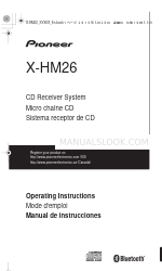 Pioneer X-HM26 Operating Instructions Manual