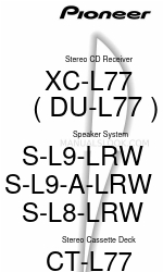 Pioneer XC-L77 操作説明