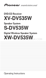 Pioneer XW-DV535W Petunjuk Pengoperasian
