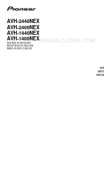 Pioneer AVH-1400NEX Manuale di installazione