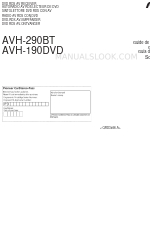 Pioneer AVH-190DVD Manuale di avvio rapido