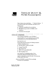 3Com 3C359 NIC 릴리스 노트