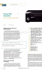 Pioneer Elite VSX-56TXi Brochure & Specs