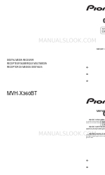 Pioneer MVH-X360BT オーナーズマニュアル