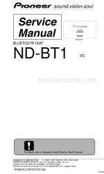 Pioneer ND-BT1 Service Manual