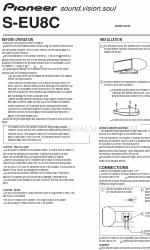 Pioneer S-EU8C Gebruiksaanwijzing