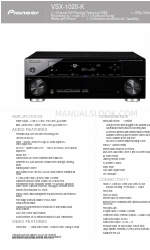 Pioneer VSX-1020-K Spezifikationen