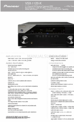 Pioneer VSX-1120-K Specifications