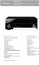 Pioneer VSX-520-K Specifications