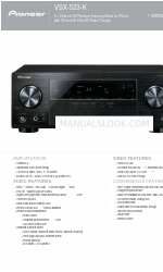 Pioneer VSX-523-K Specificaties