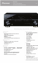 Pioneer VSX-819H-K - AV Receiver - Gloss Specificatieblad