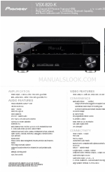 Pioneer VSX-820-K Specificaties