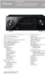 Pioneer VSX-921-K Spezifikationen