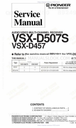 Pioneer VSX-D457 Servicehandleiding