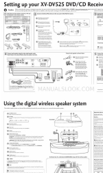 Pioneer XV-DV525 Setting Up