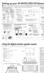 Pioneer XV-DV535 Setting Up