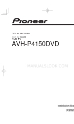 Pioneer AVH-P4150DVD Installatiehandleiding