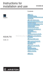 Ariston AQUALTIS AQ82L 29 Инструкция по установке и использованию