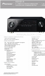 Pioneer VSX-821-K Технические характеристики