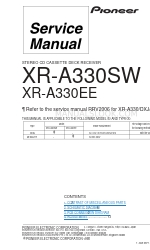 Pioneer XR-A330EE Service Manual