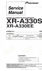 Pioneer XR-A330EE Service Manual