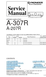 Pioneer A-207R Service Manual