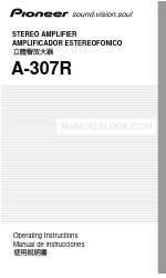 Pioneer A-307R A-209R Manual de Instruções