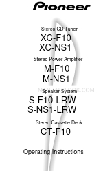 Pioneer CT-F10 Manuel d'utilisation